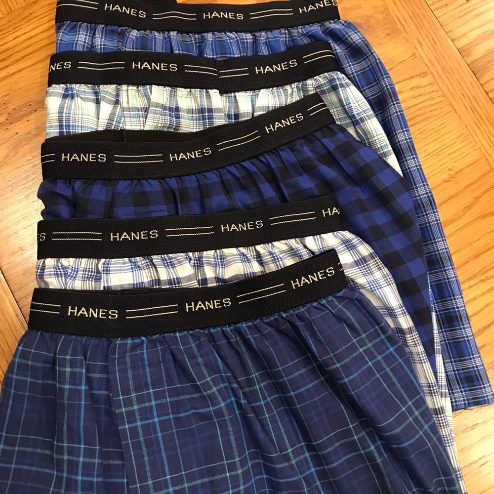 Hanes men’s boxer underwear